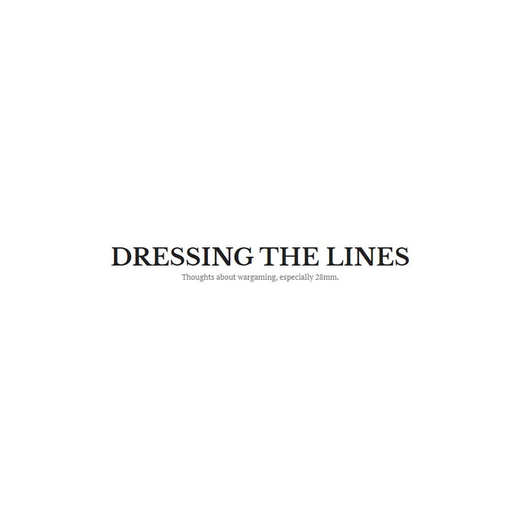Dressing The Lines