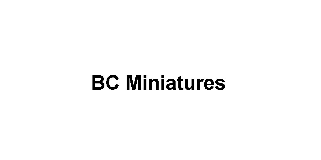 BC Miniatures
