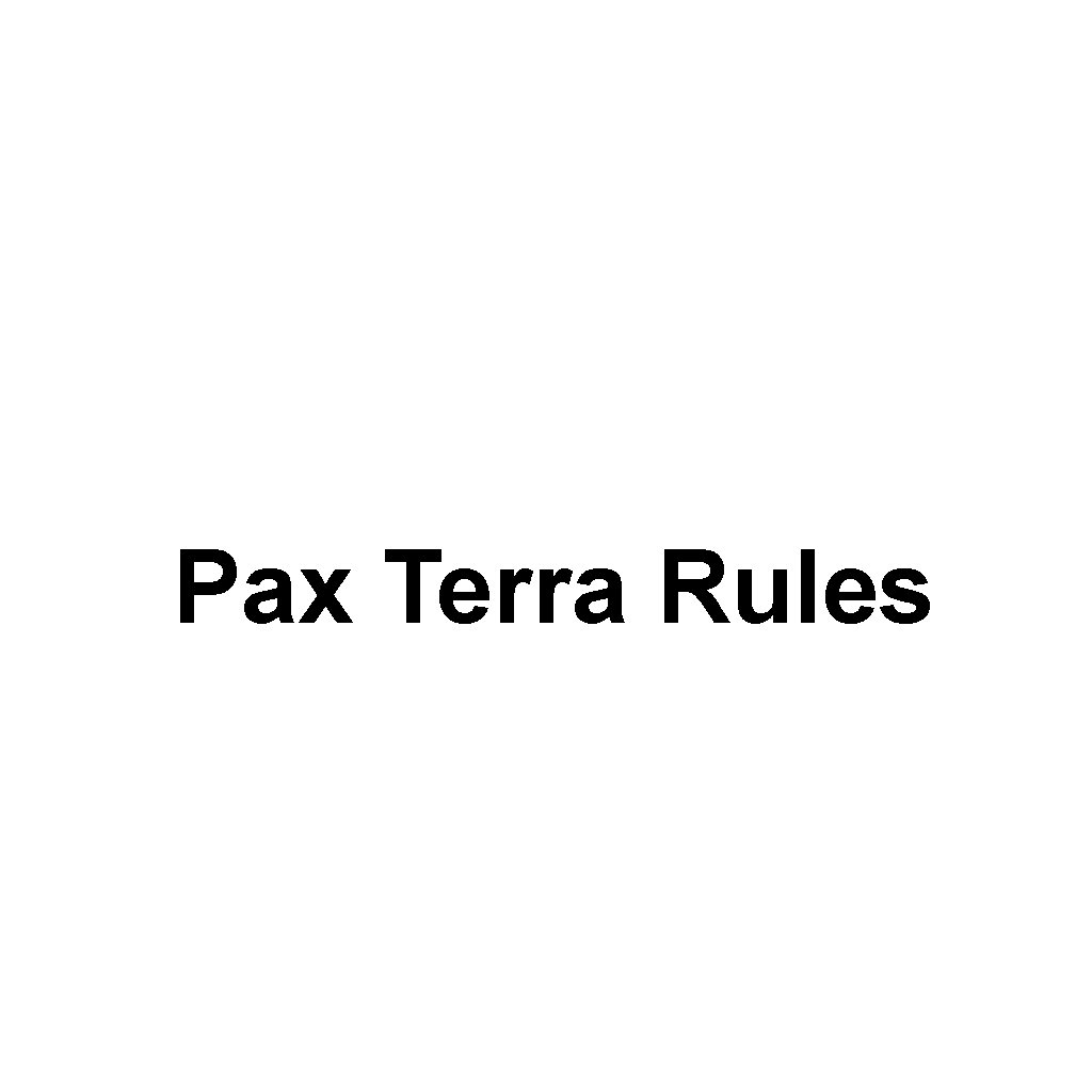 Pax Terra Rules