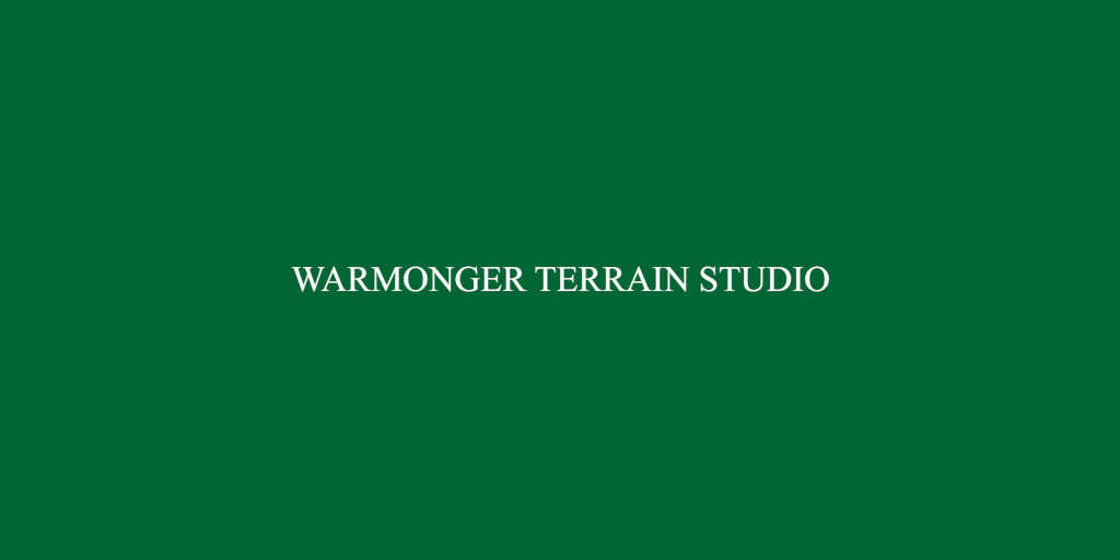 Warmonger Terrain Studio